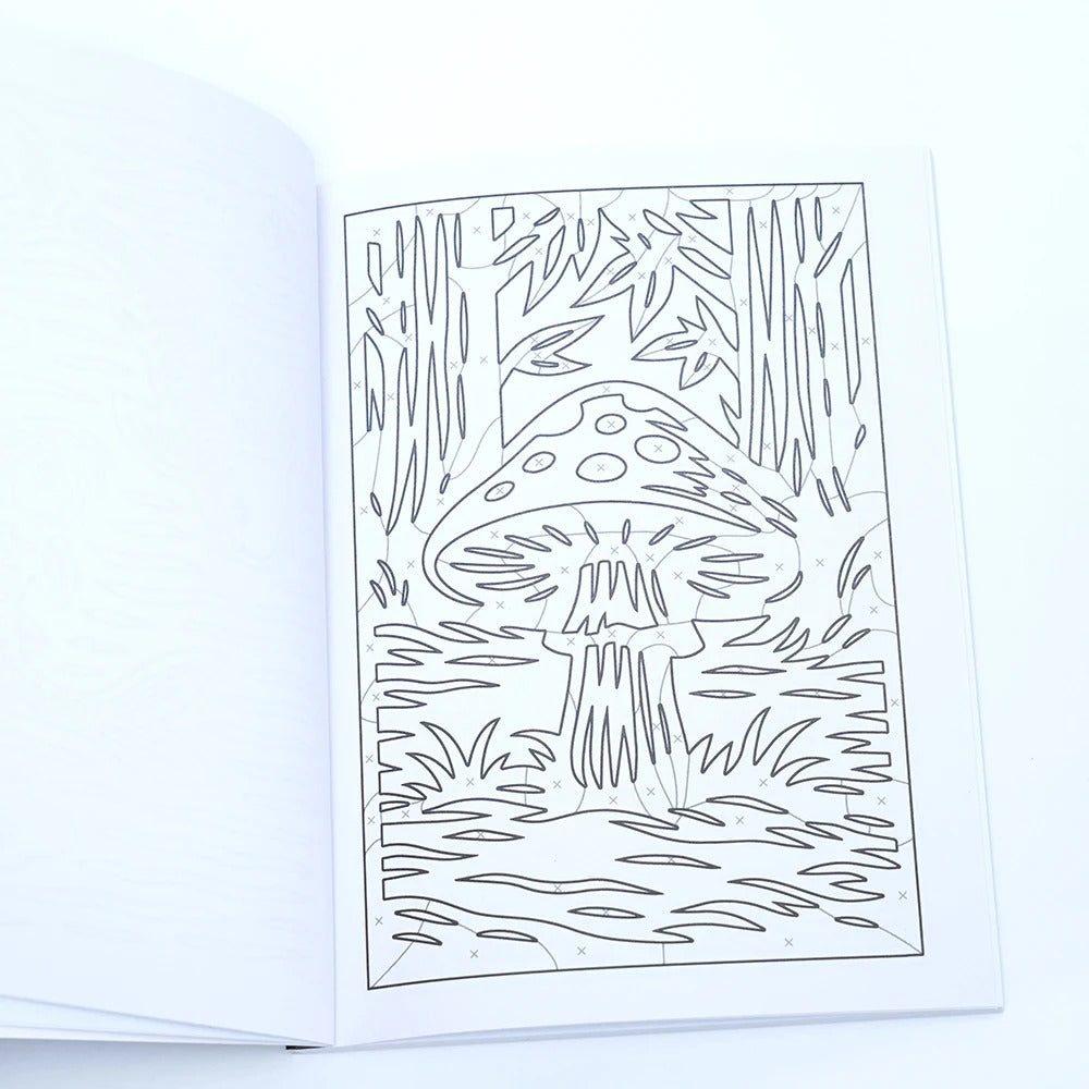 Sketch Snug™ Monochrome Coloring Book
