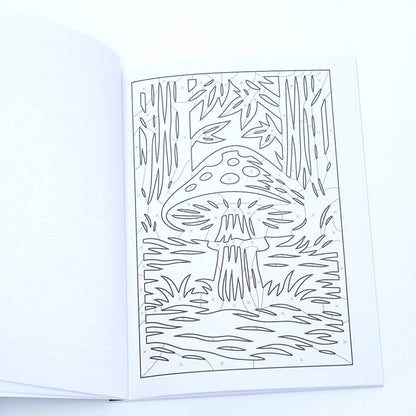 Sketch Snug™ Monochrome Coloring Book