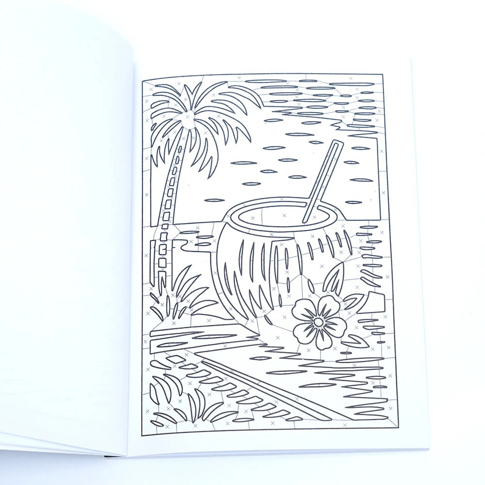 Sketch Snug™ Monochrome Coloring Book