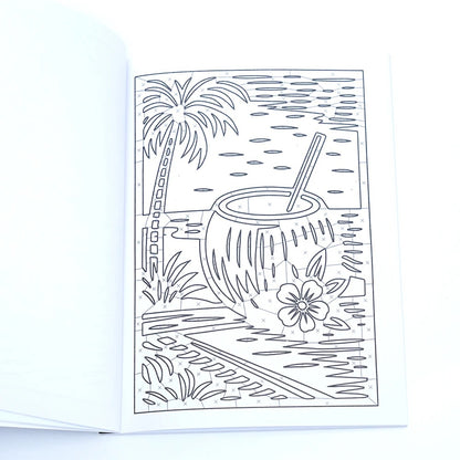 Sketch Snug™ Monochrome Coloring Book